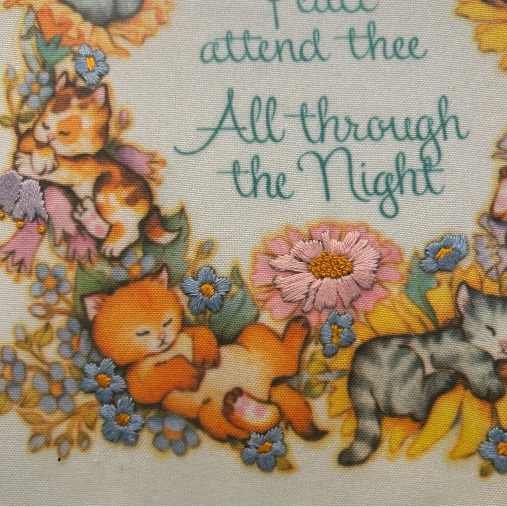 VTG CREATIVE CIRCLE KIT All Through the Night Embroidery